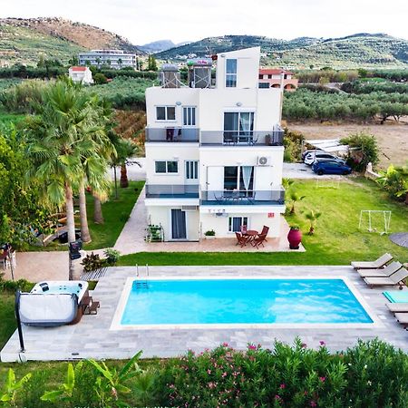 Martimi Apartments - 200M From Drapanias Beach - Pool - Hot Tub - Sauna - Bbq Kissamos Luaran gambar